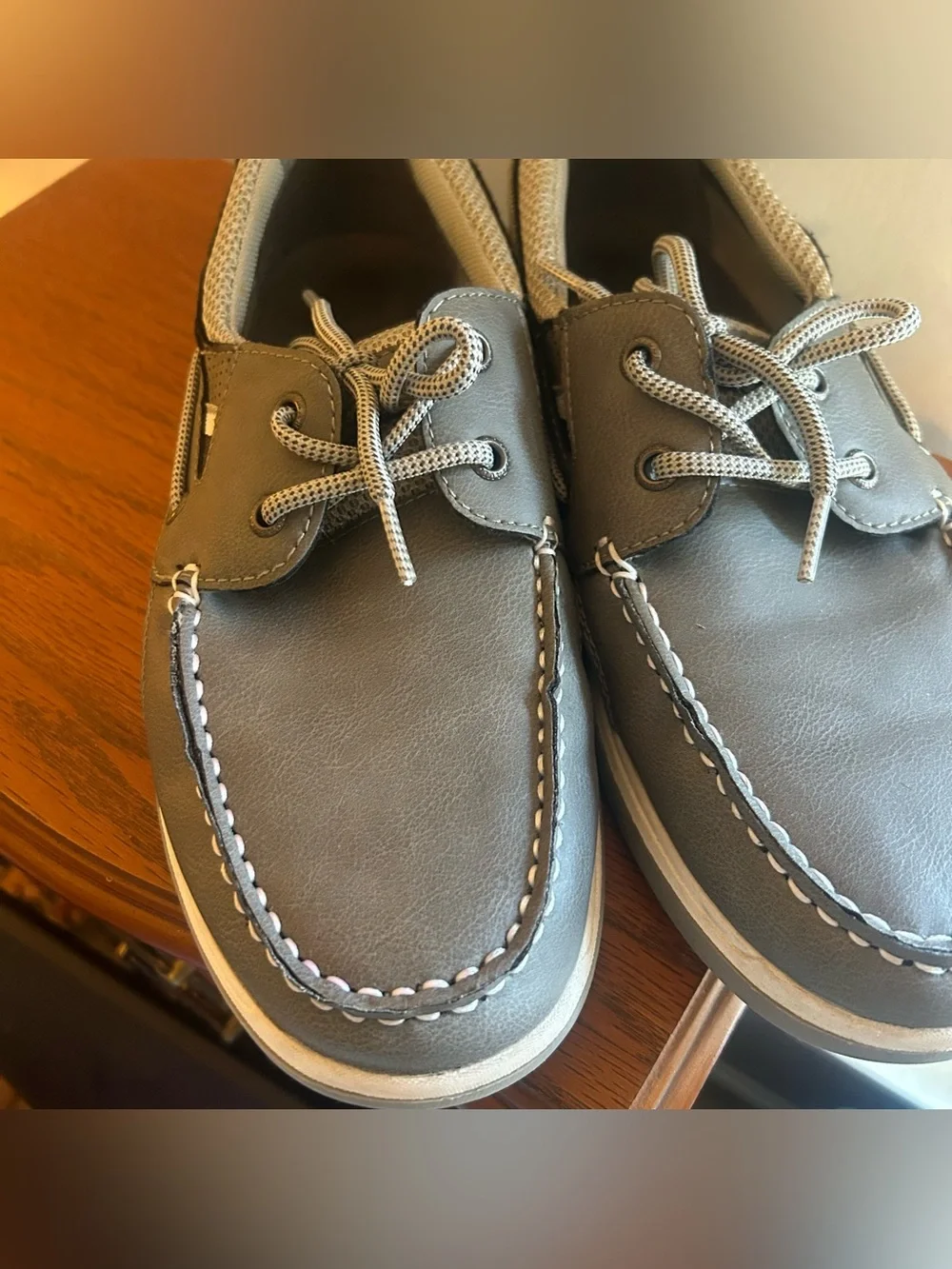 Margaritaville Steady Men's Grey Casual Boat Shoes size 10